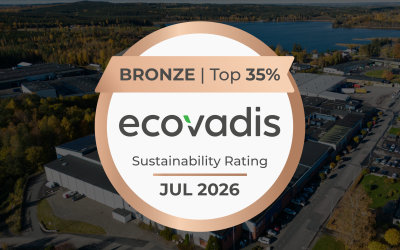 Beslag & Metall tilldelas EcoVadis bronsmedalj
